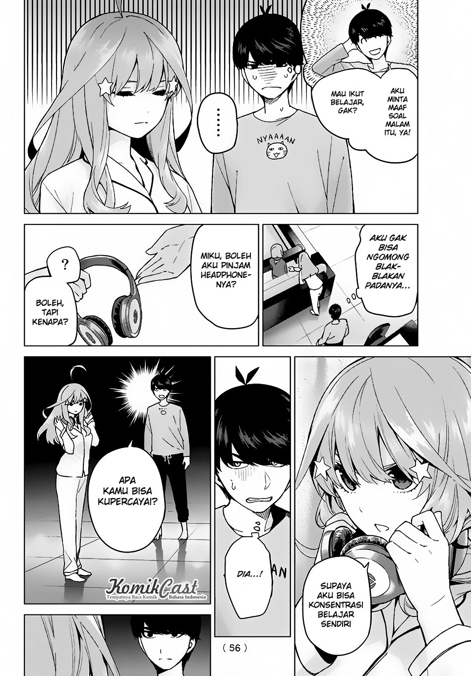 Go-Toubun no Hanayome chapter 17 halaman 11
