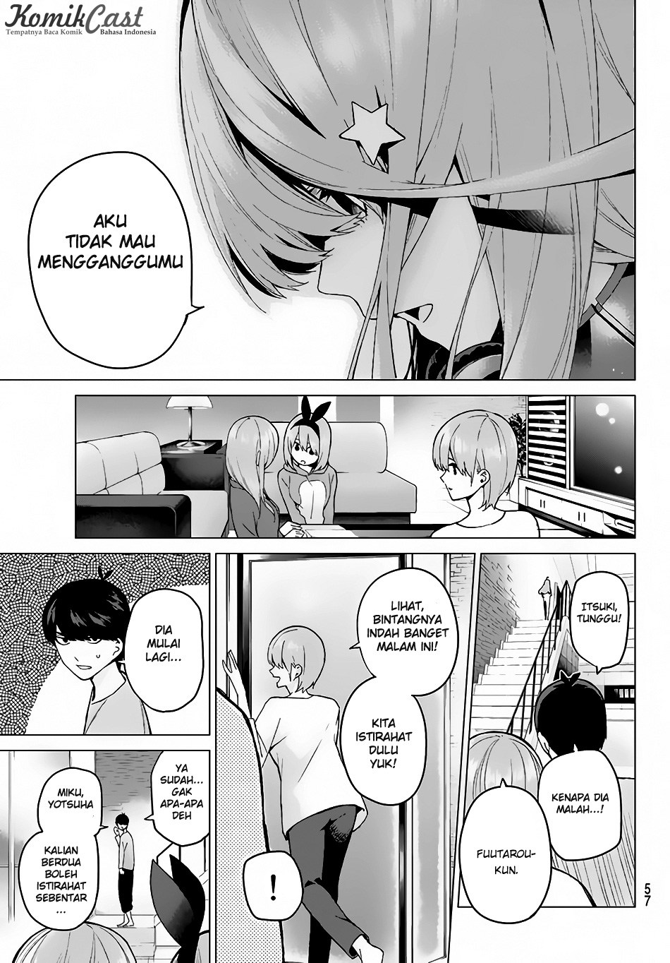 Go-Toubun no Hanayome chapter 17 halaman 12