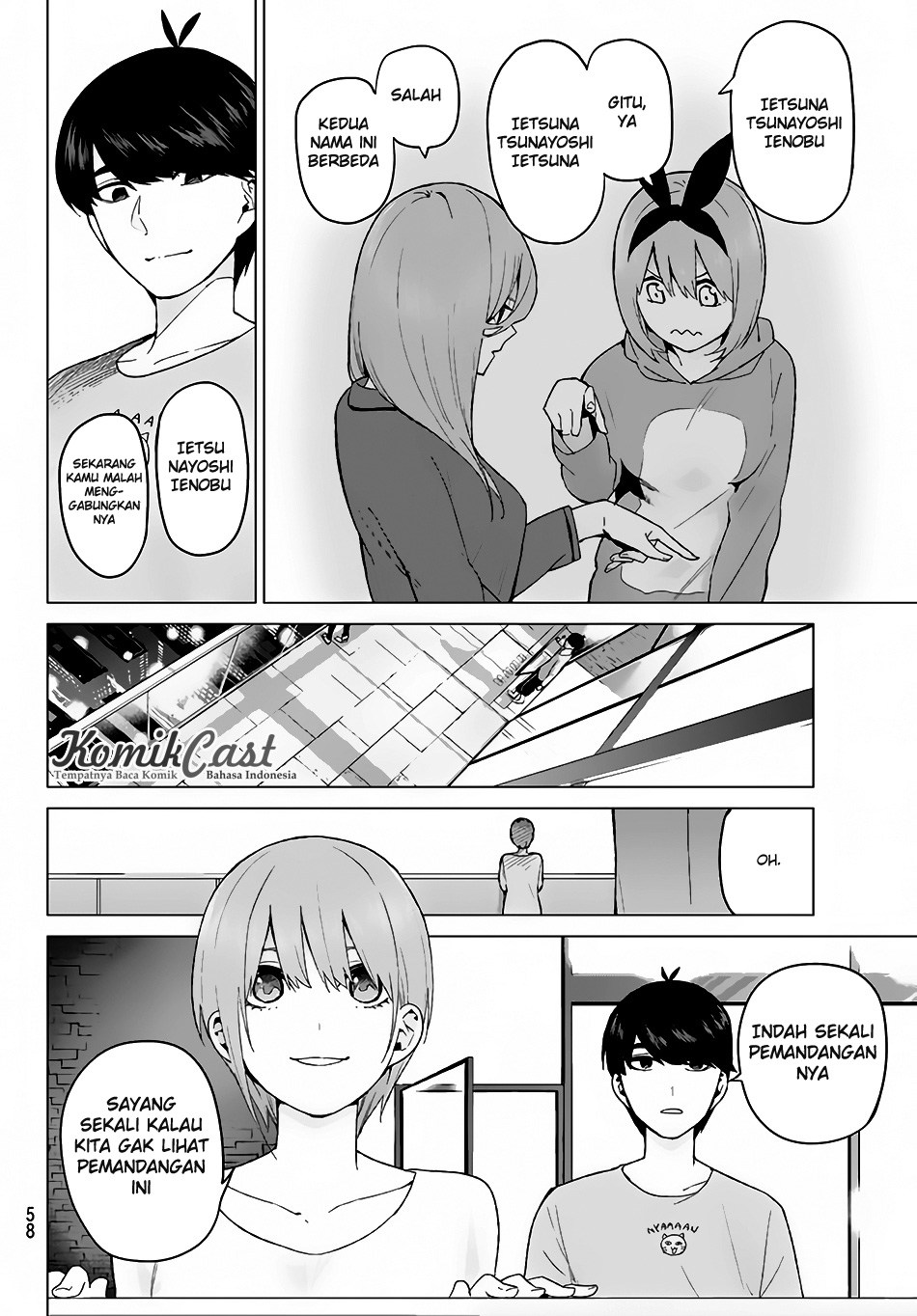 Go-Toubun no Hanayome chapter 17 halaman 13