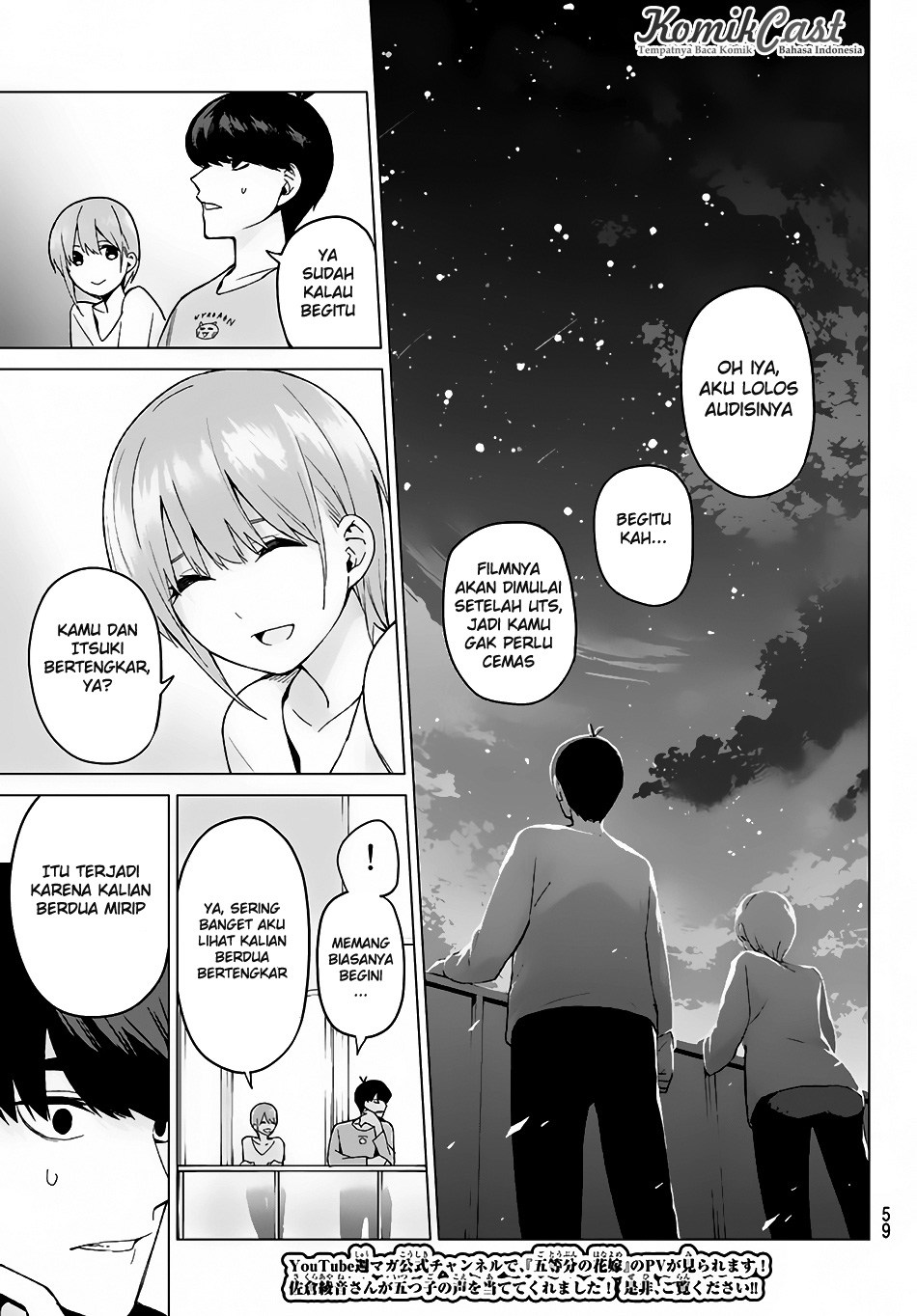 Go-Toubun no Hanayome chapter 17 halaman 14