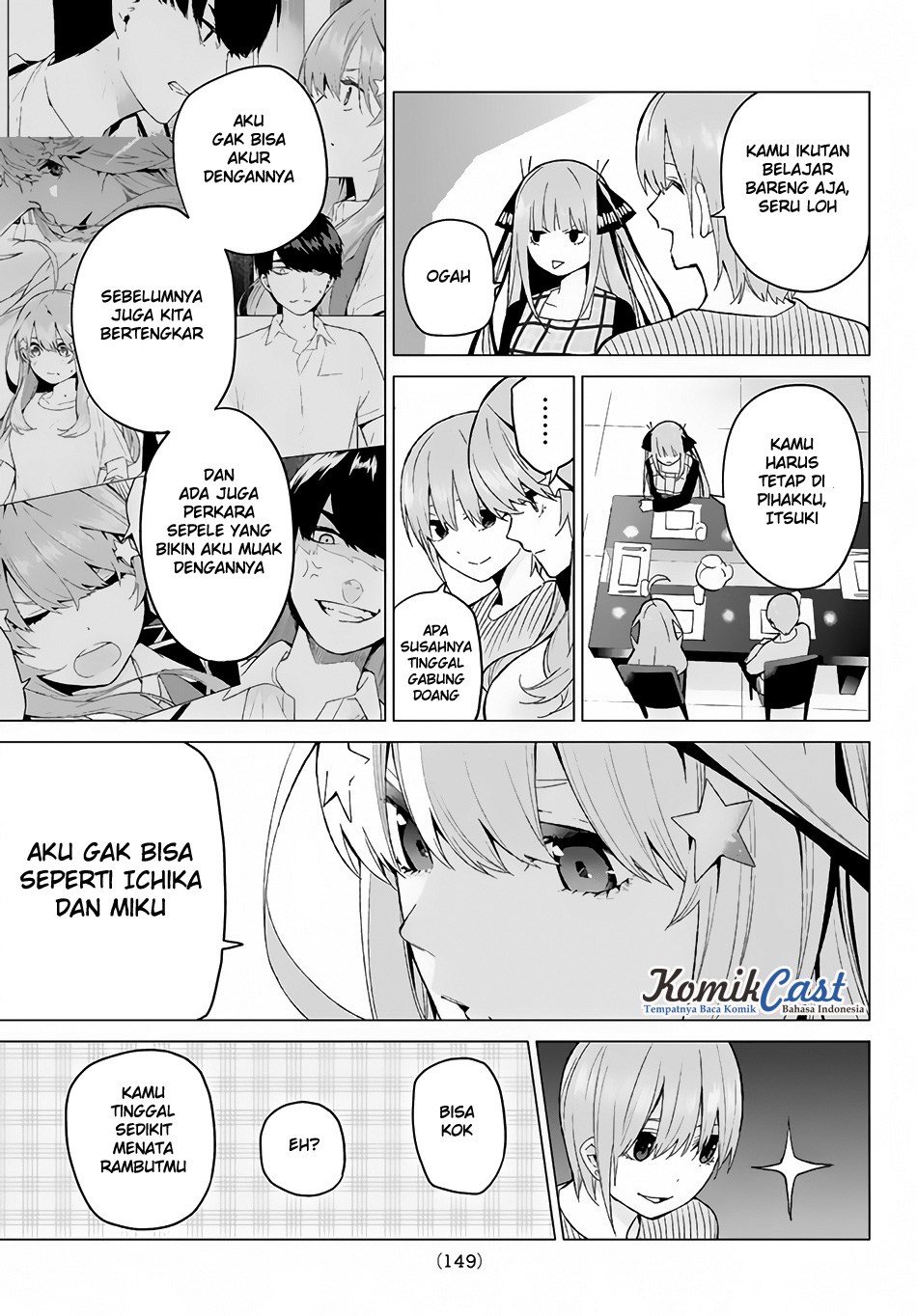 Go-Toubun no Hanayome chapter 18 halaman 5