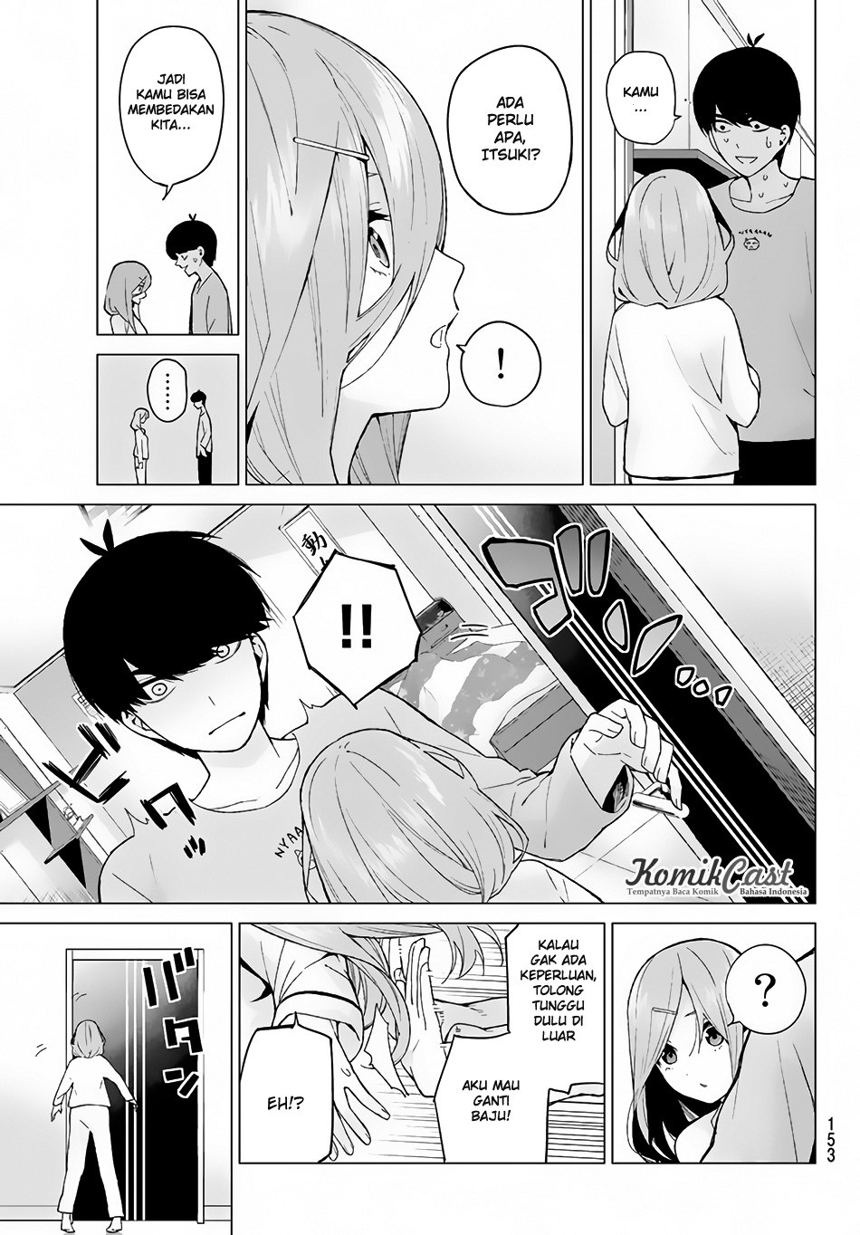 Go-Toubun no Hanayome chapter 18 halaman 9