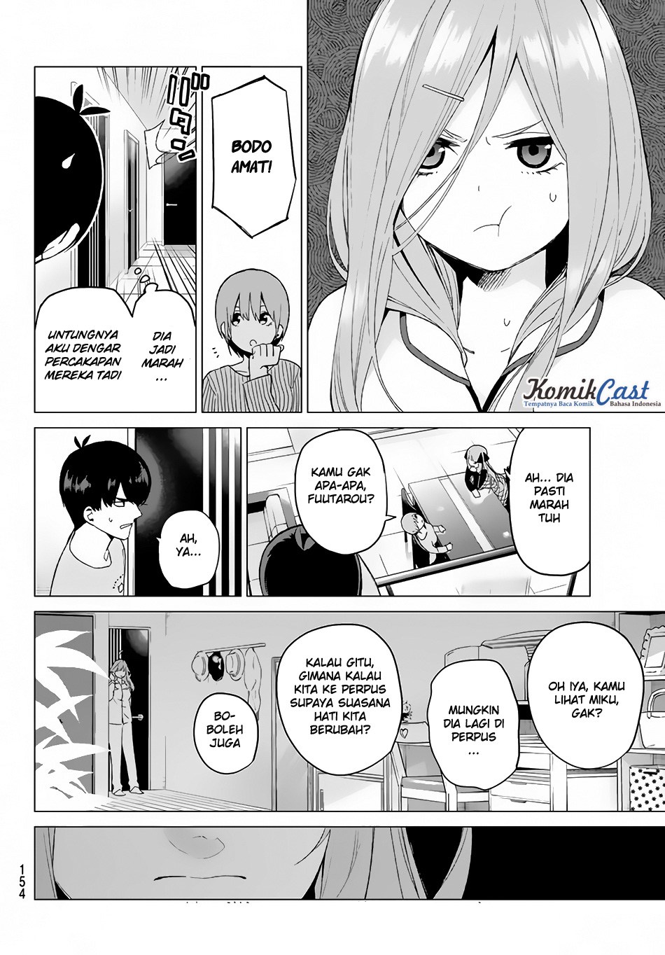 Go-Toubun no Hanayome chapter 18 halaman 10