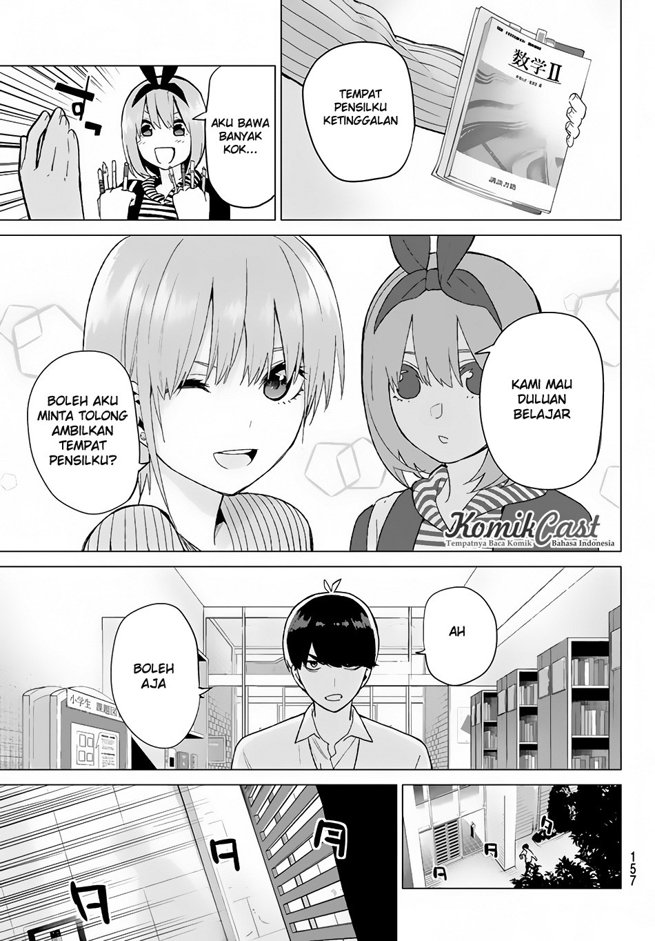 Go-Toubun no Hanayome chapter 18 halaman 13