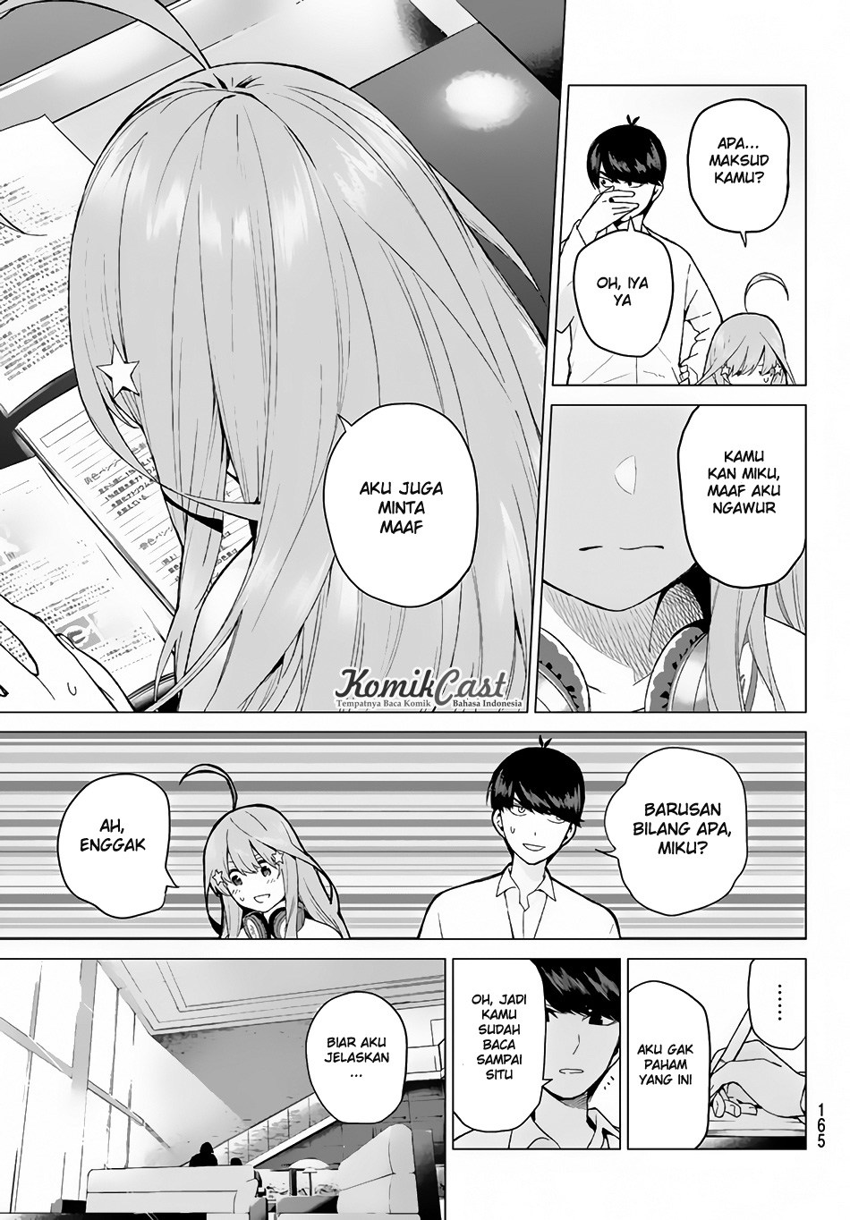 Go-Toubun no Hanayome chapter 18 halaman 21