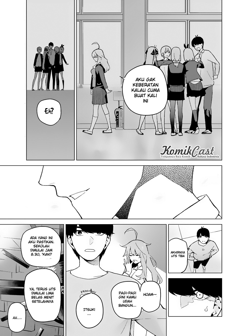 Go-Toubun no Hanayome chapter 19 halaman 4