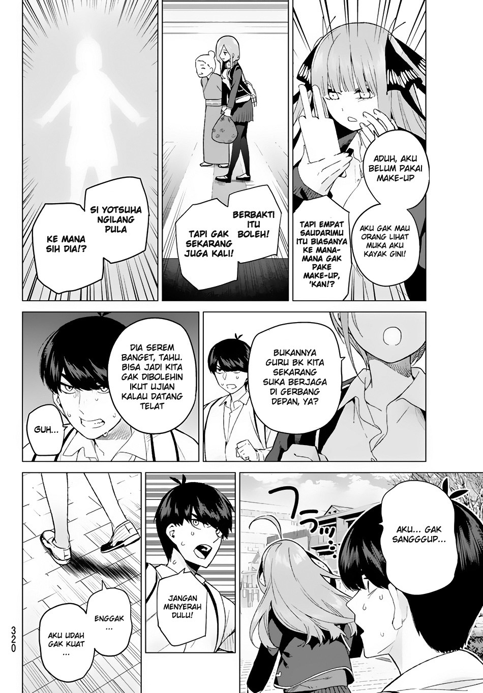 Go-Toubun no Hanayome chapter 19 halaman 7