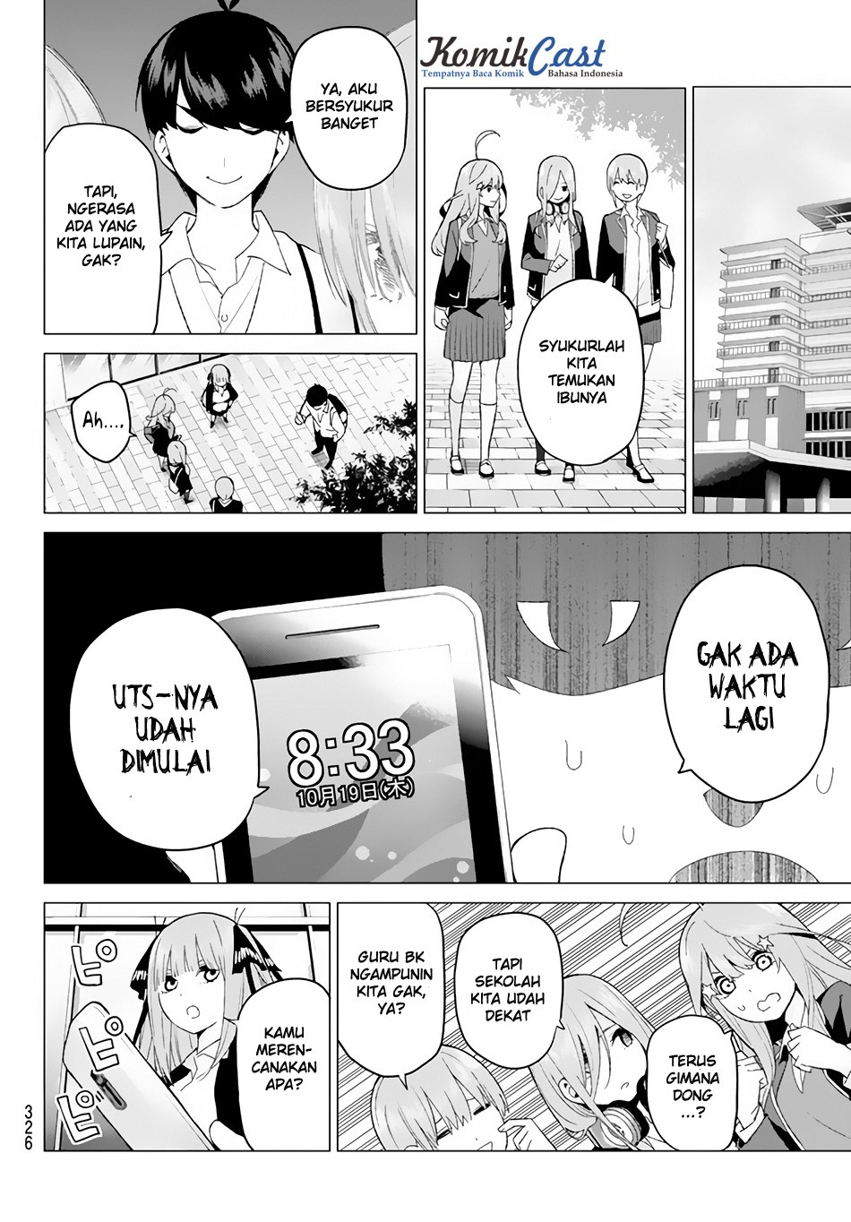 Go-Toubun no Hanayome chapter 19 halaman 13