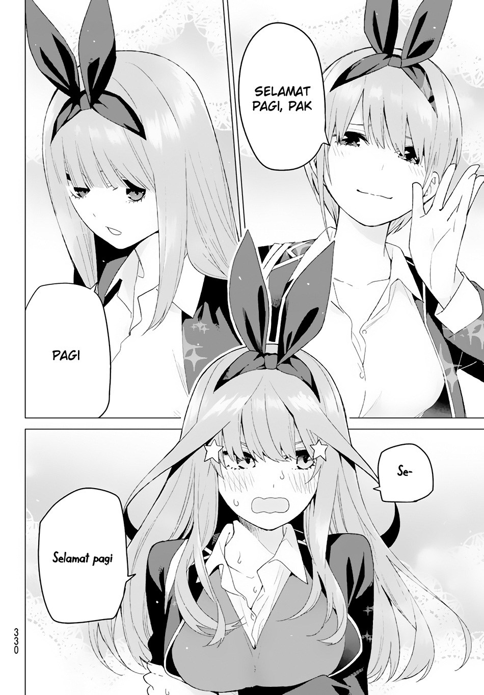 Go-Toubun no Hanayome chapter 19 halaman 17