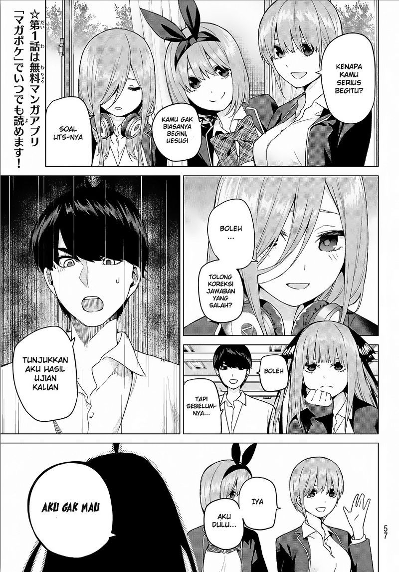 Go-Toubun no Hanayome chapter 20 halaman 6