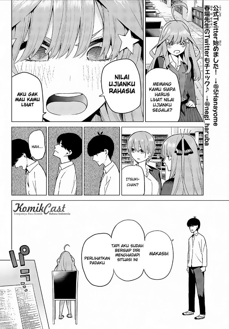 Go-Toubun no Hanayome chapter 20 halaman 7