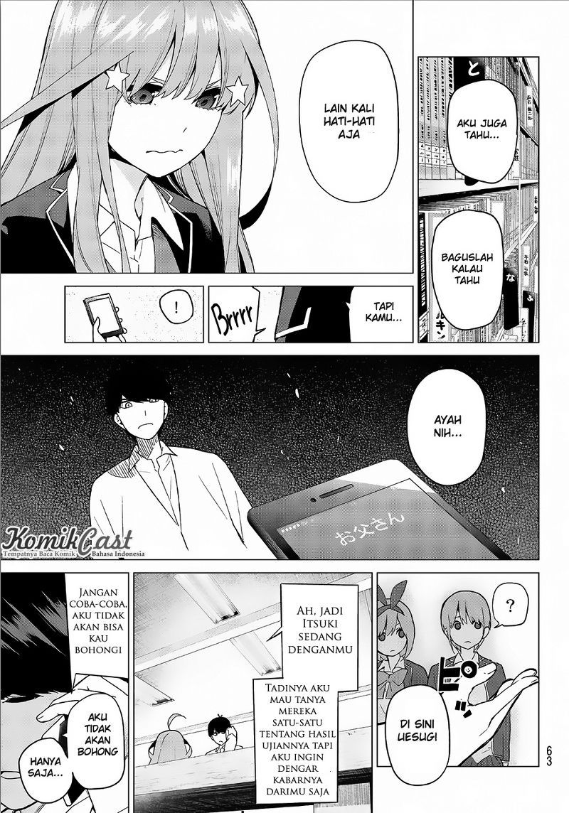 Go-Toubun no Hanayome chapter 20 halaman 12