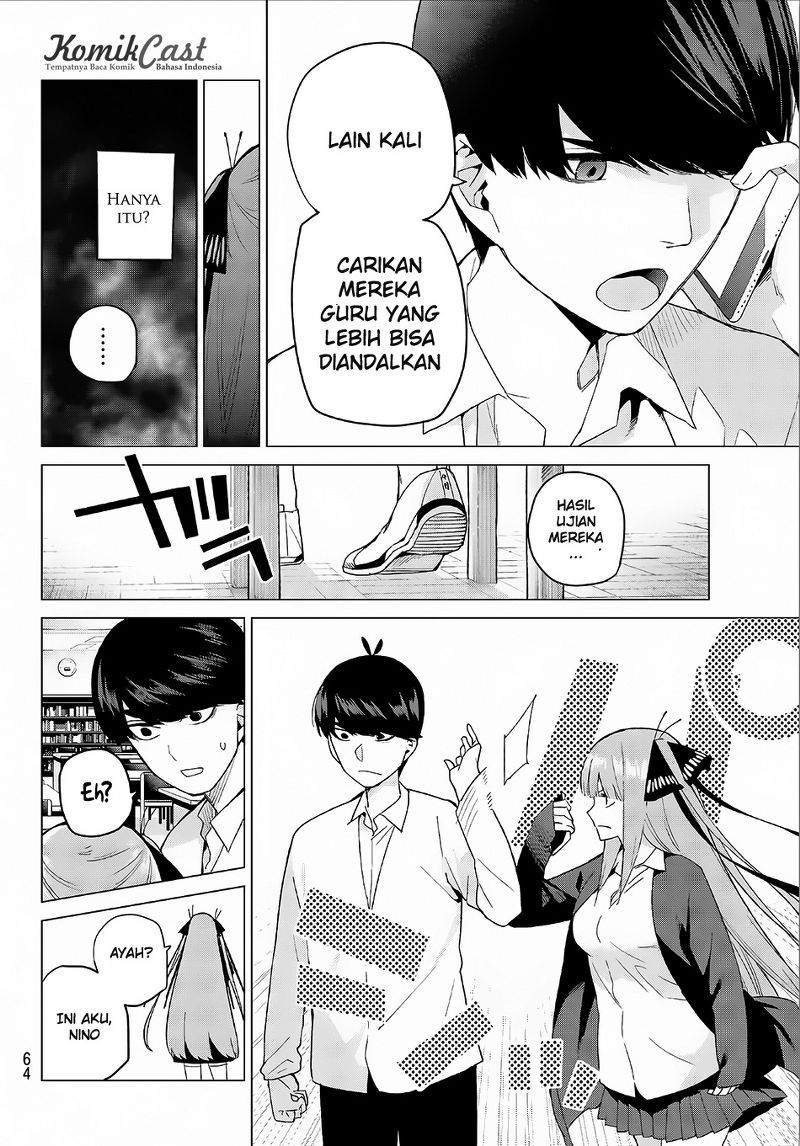 Go-Toubun no Hanayome chapter 20 halaman 13