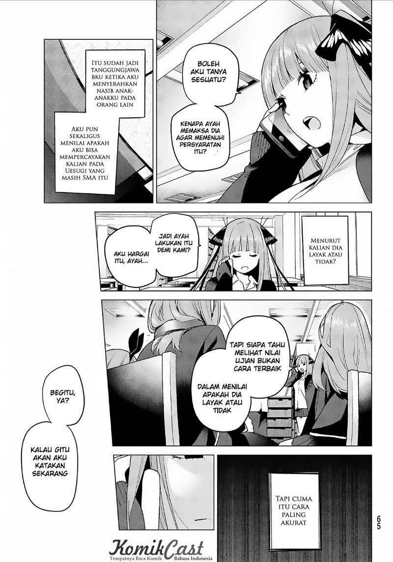 Go-Toubun no Hanayome chapter 20 halaman 14