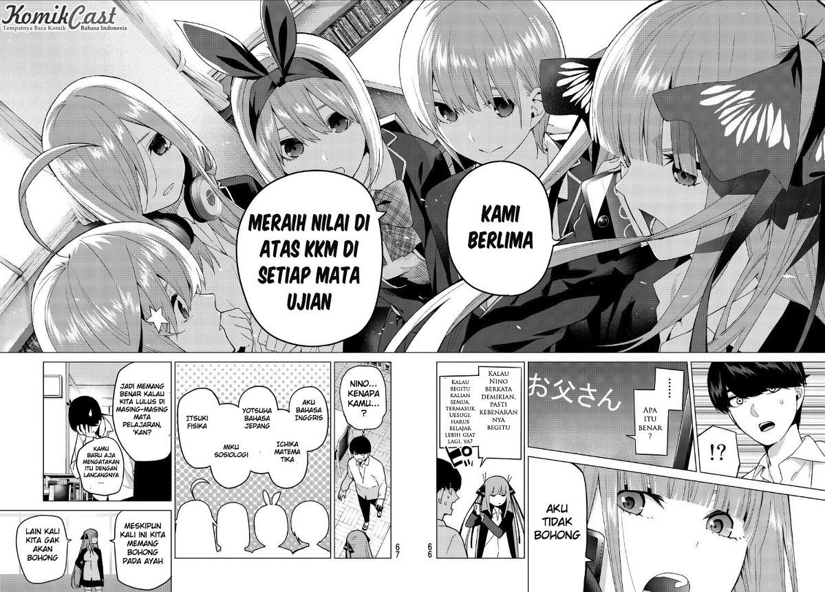 Go-Toubun no Hanayome chapter 20 halaman 15