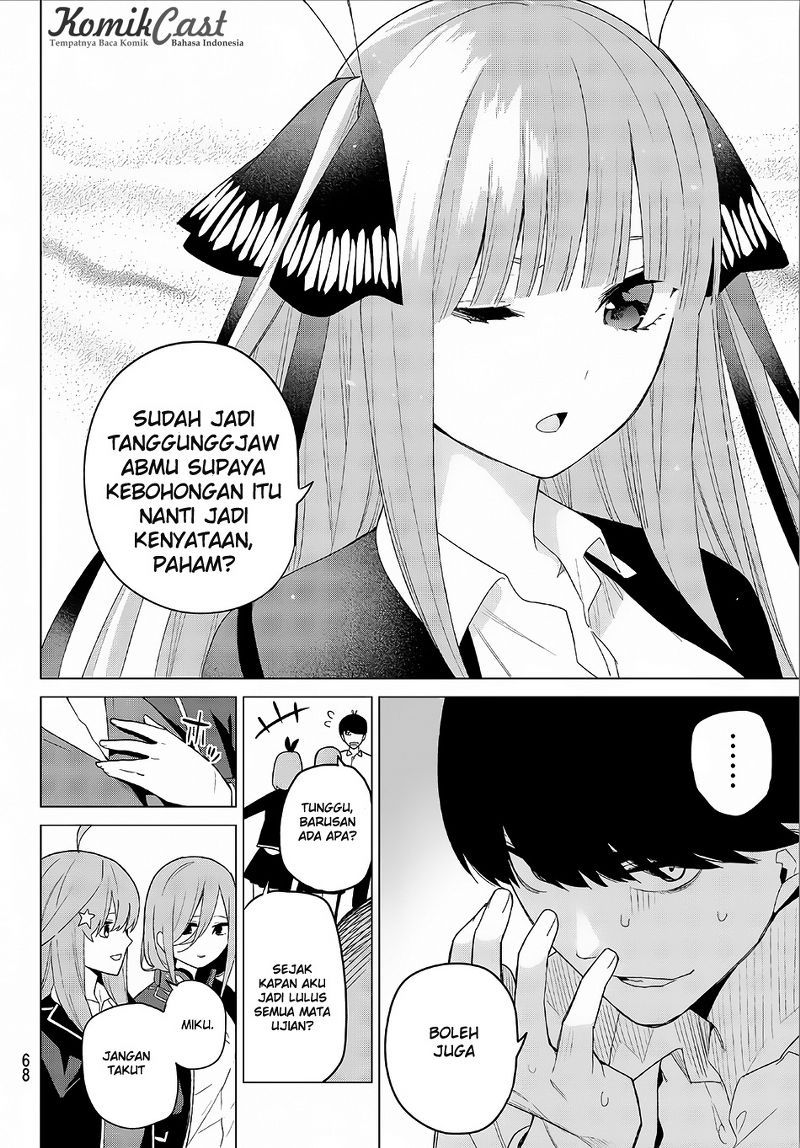 Go-Toubun no Hanayome chapter 20 halaman 16