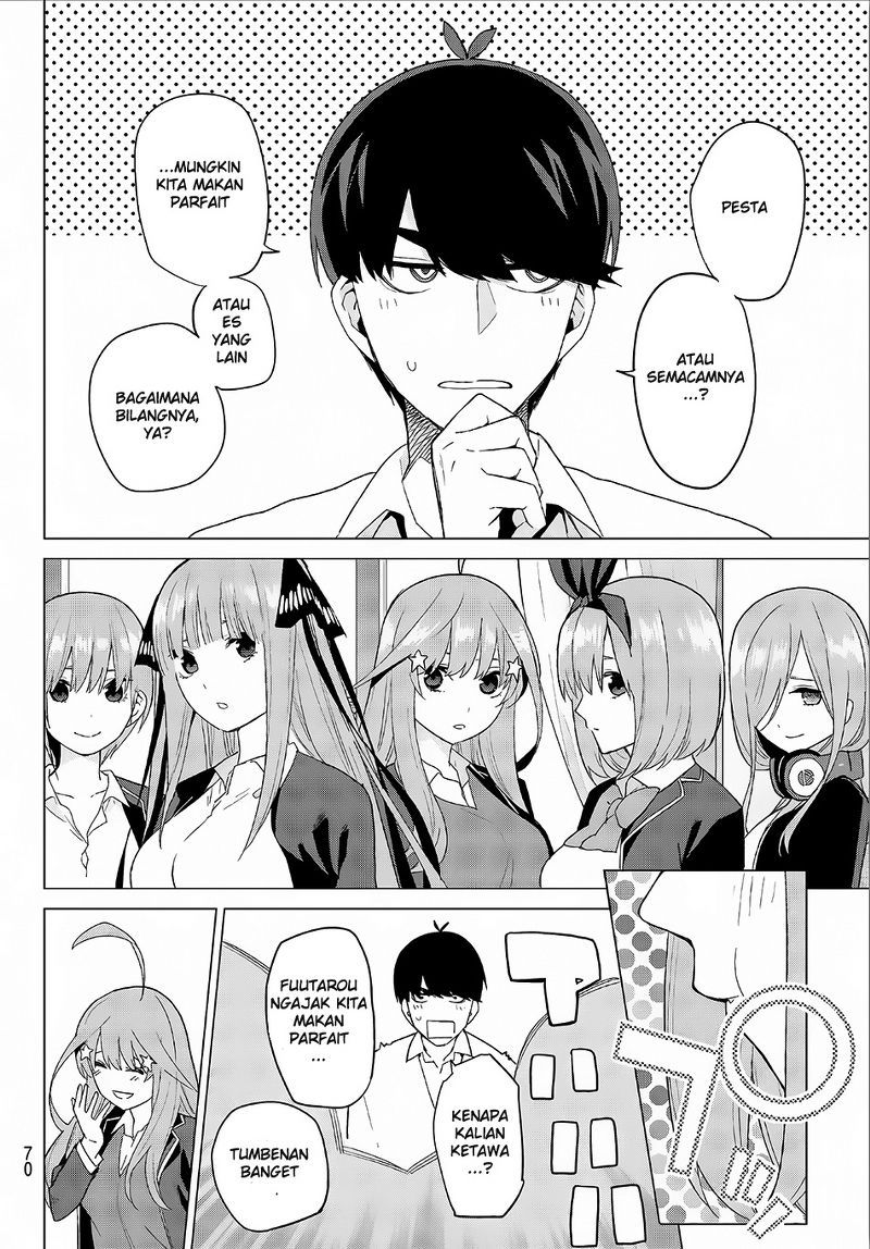 Go-Toubun no Hanayome chapter 20 halaman 18