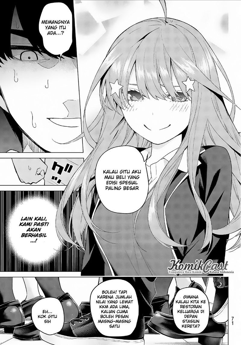 Go-Toubun no Hanayome chapter 20 halaman 19
