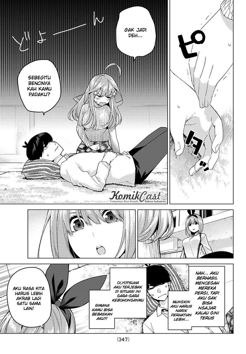 Go-Toubun no Hanayome chapter 21 halaman 12