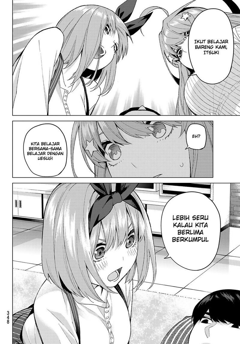 Go-Toubun no Hanayome chapter 21 halaman 13