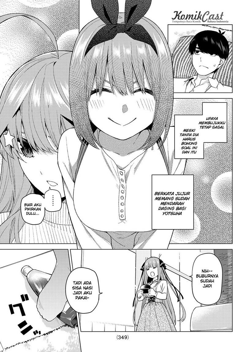 Go-Toubun no Hanayome chapter 21 halaman 14