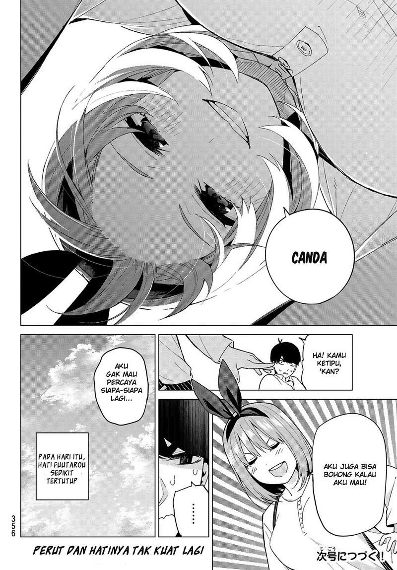 Go-Toubun no Hanayome chapter 21 halaman 20