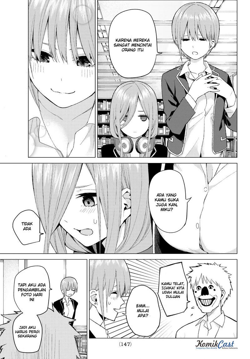 Go-Toubun no Hanayome chapter 22 halaman 8