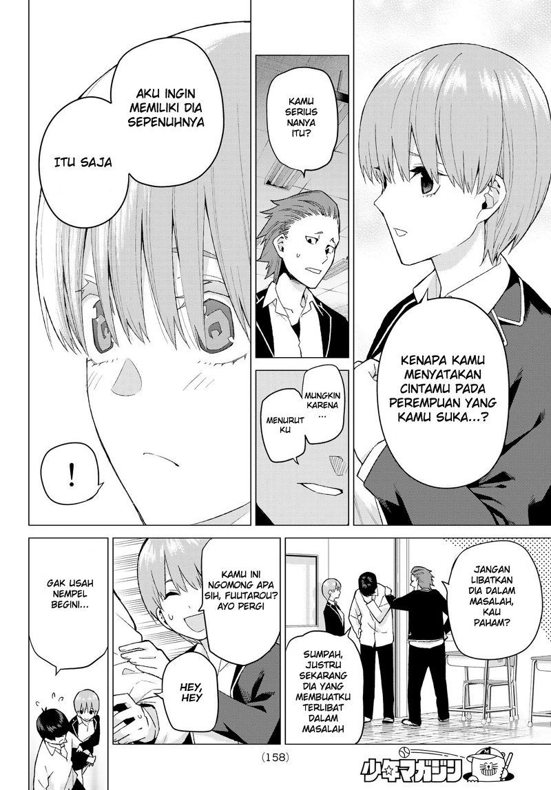 Go-Toubun no Hanayome chapter 22 halaman 19