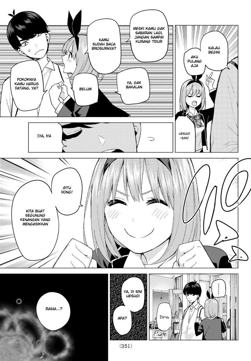 Go-Toubun no Hanayome chapter 23 halaman 6