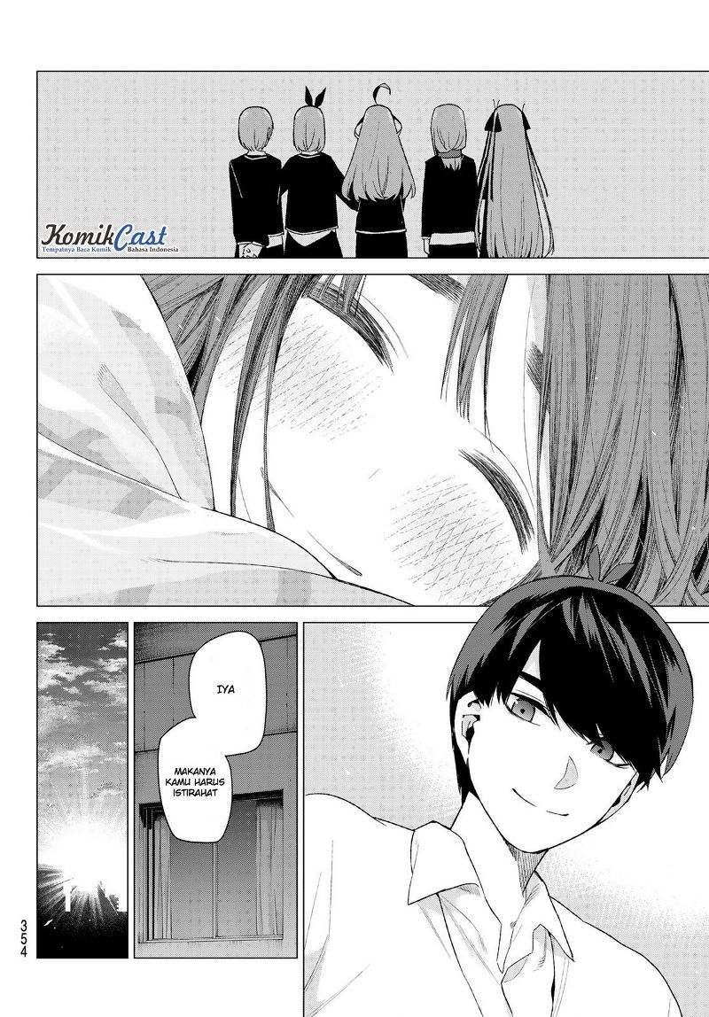 Go-Toubun no Hanayome chapter 23 halaman 9