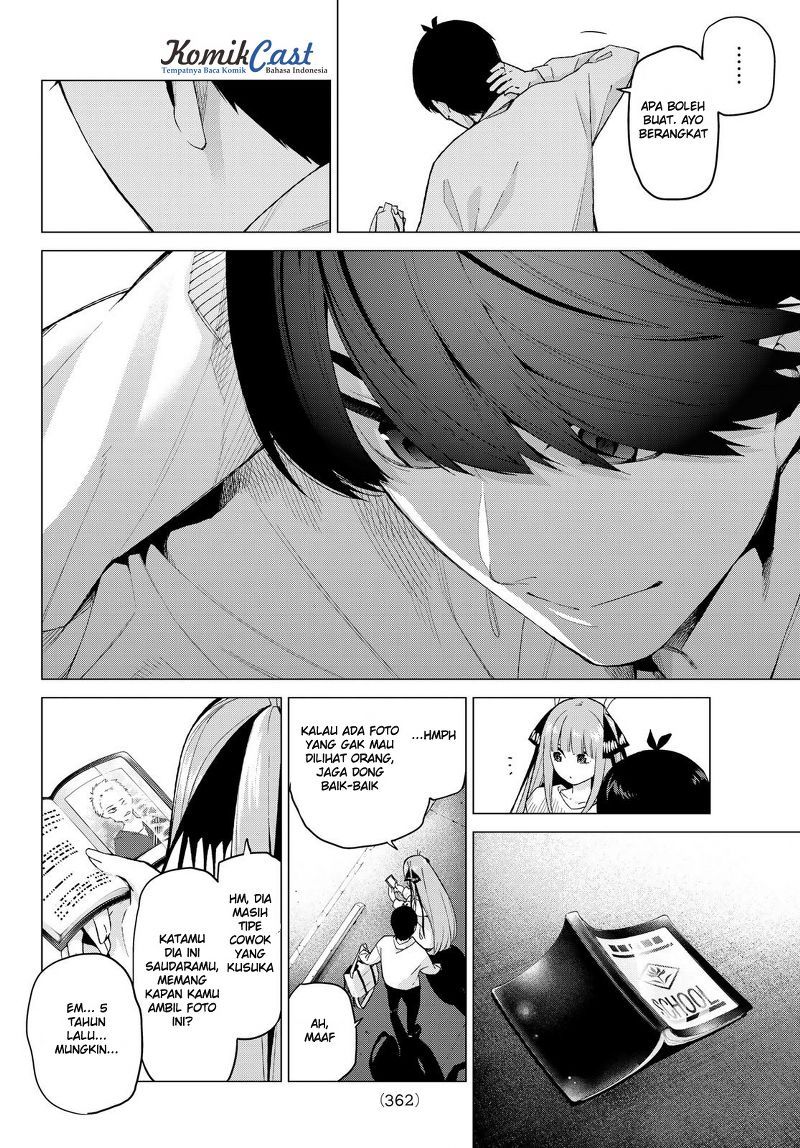 Go-Toubun no Hanayome chapter 23 halaman 16