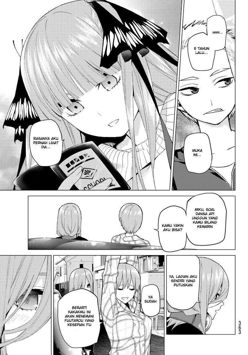 Go-Toubun no Hanayome chapter 23 halaman 17