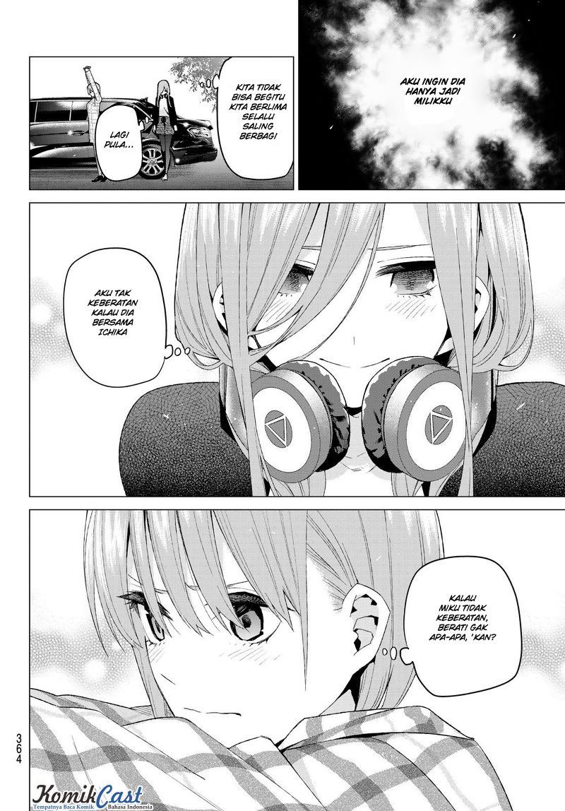Go-Toubun no Hanayome chapter 23 halaman 18