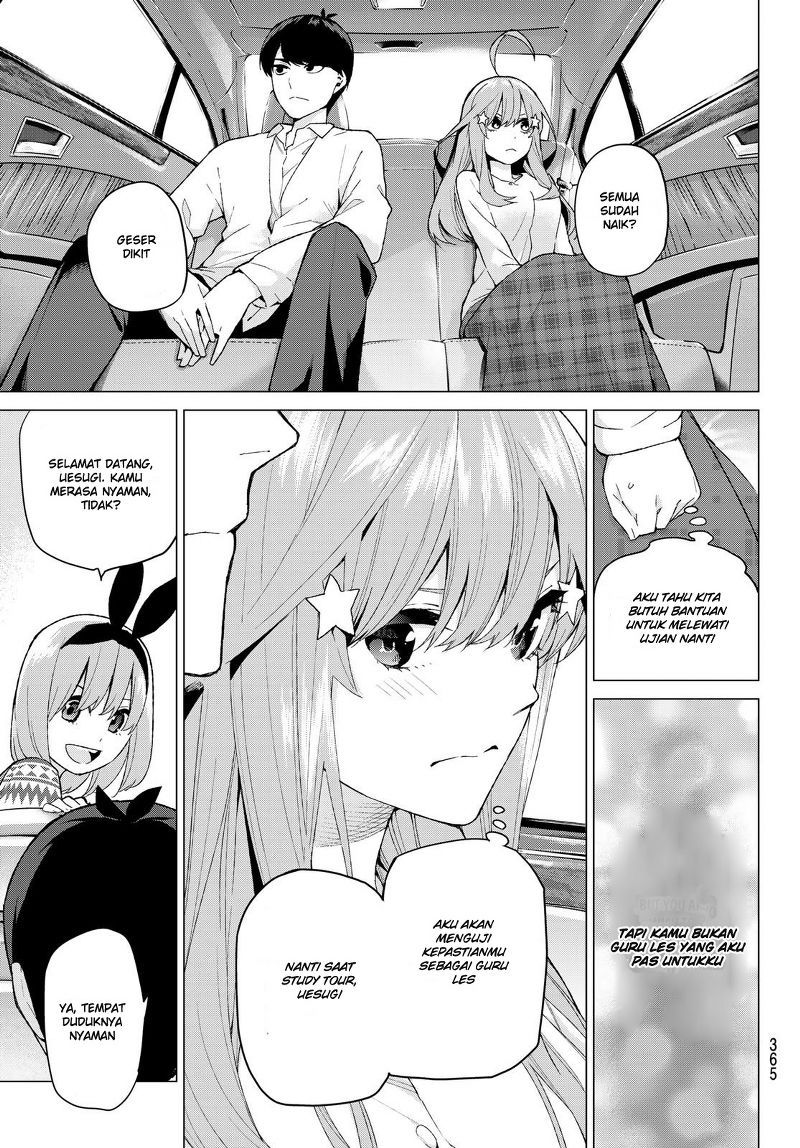 Go-Toubun no Hanayome chapter 23 halaman 19