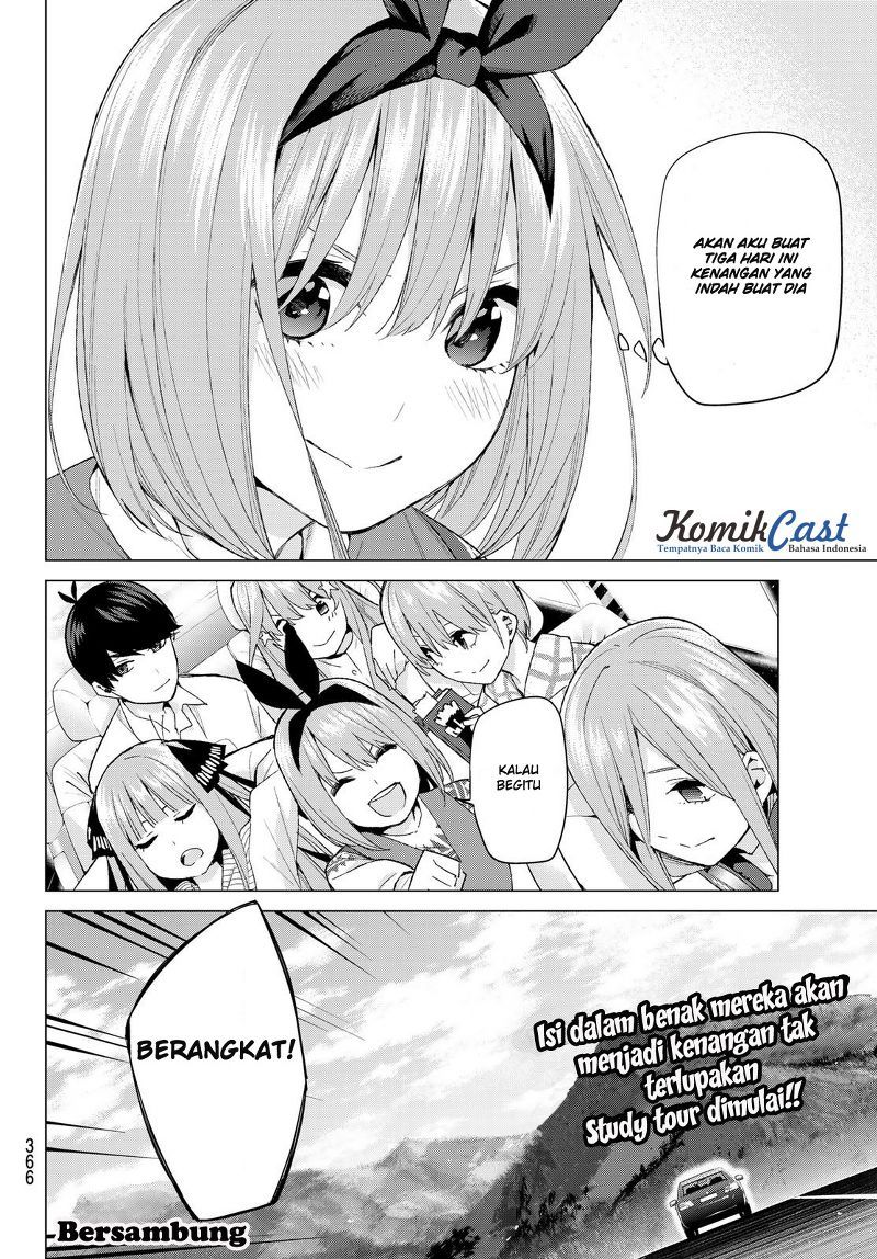 Go-Toubun no Hanayome chapter 23 halaman 20