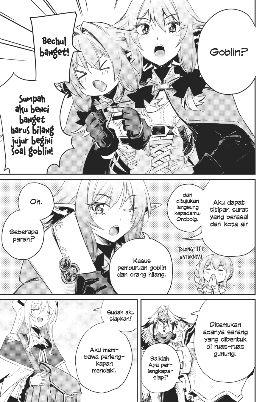 Goblin Slayer chapter 40 halaman 31