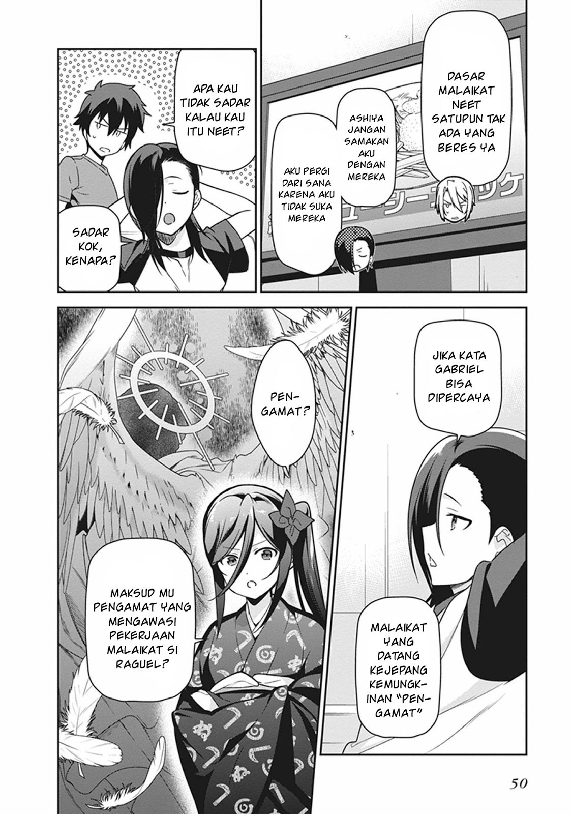 Hataraku Maou-sama! chapter 51 halaman 14