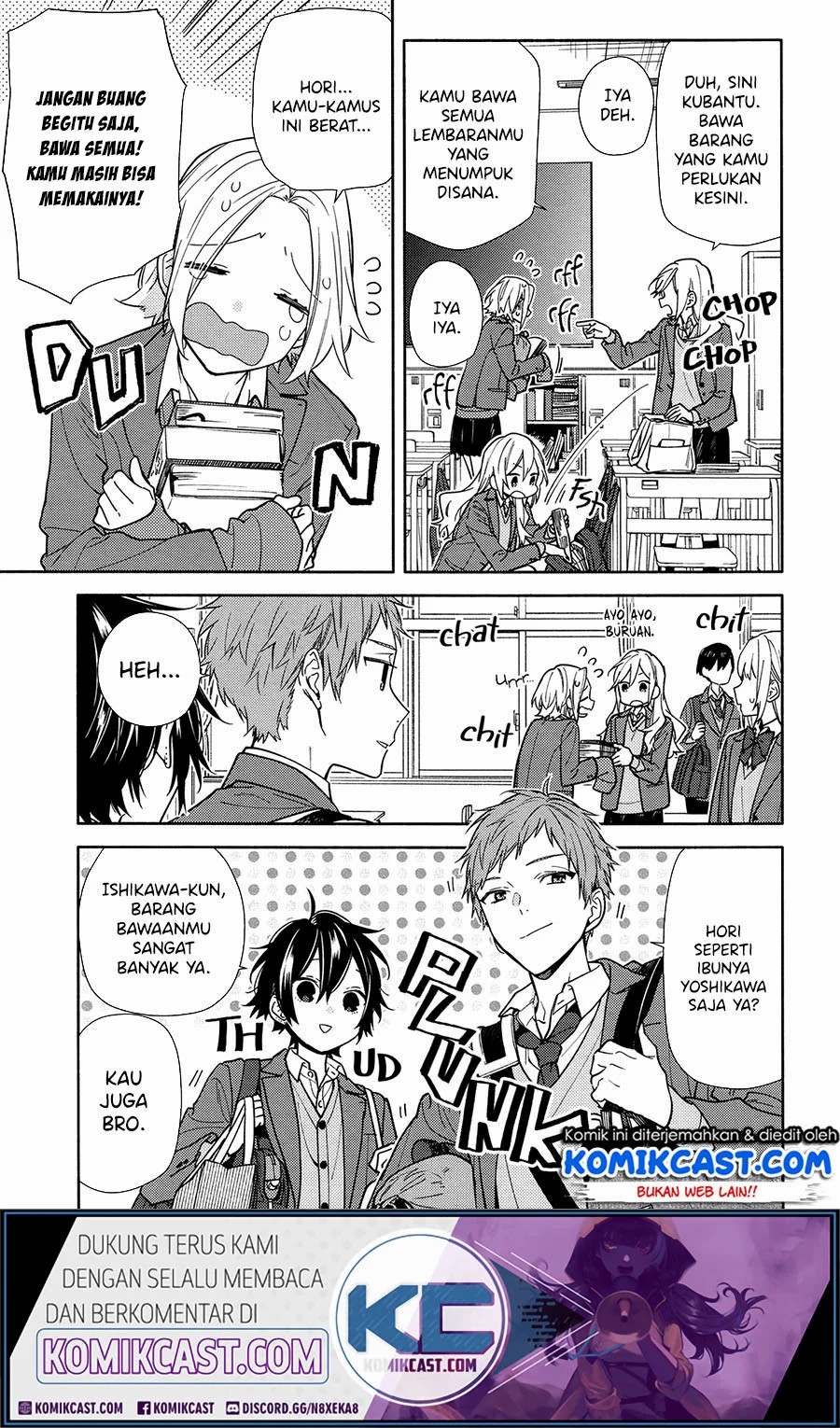 Horimiya chapter 120 halaman 5