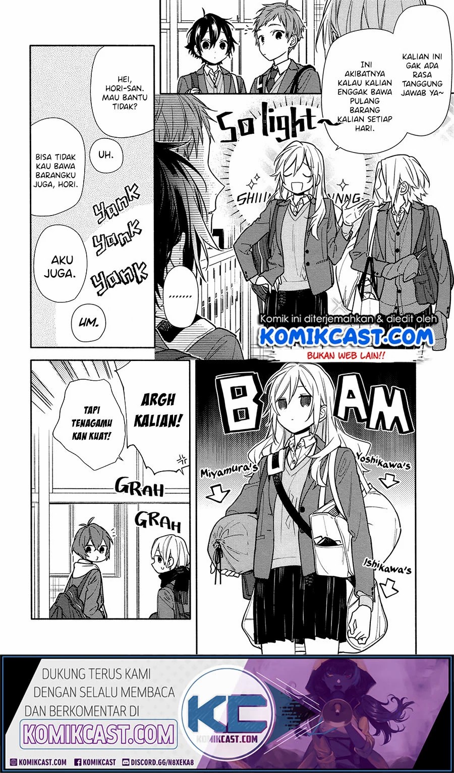 Horimiya chapter 120 halaman 6