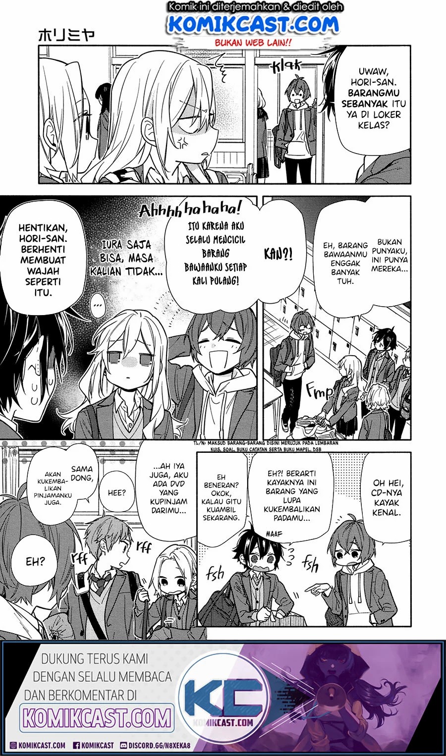 Horimiya chapter 120 halaman 7
