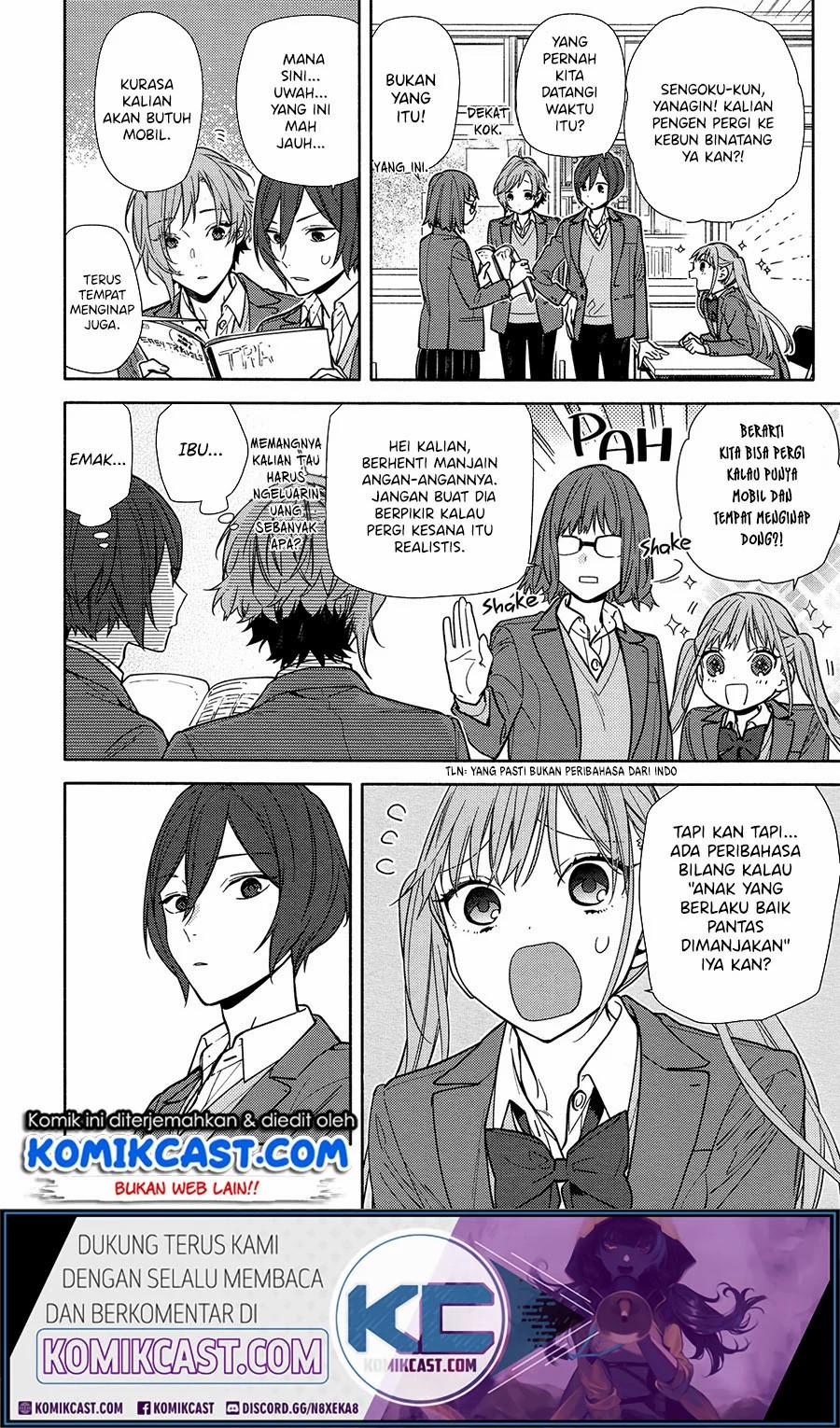 Horimiya chapter 120 halaman 10