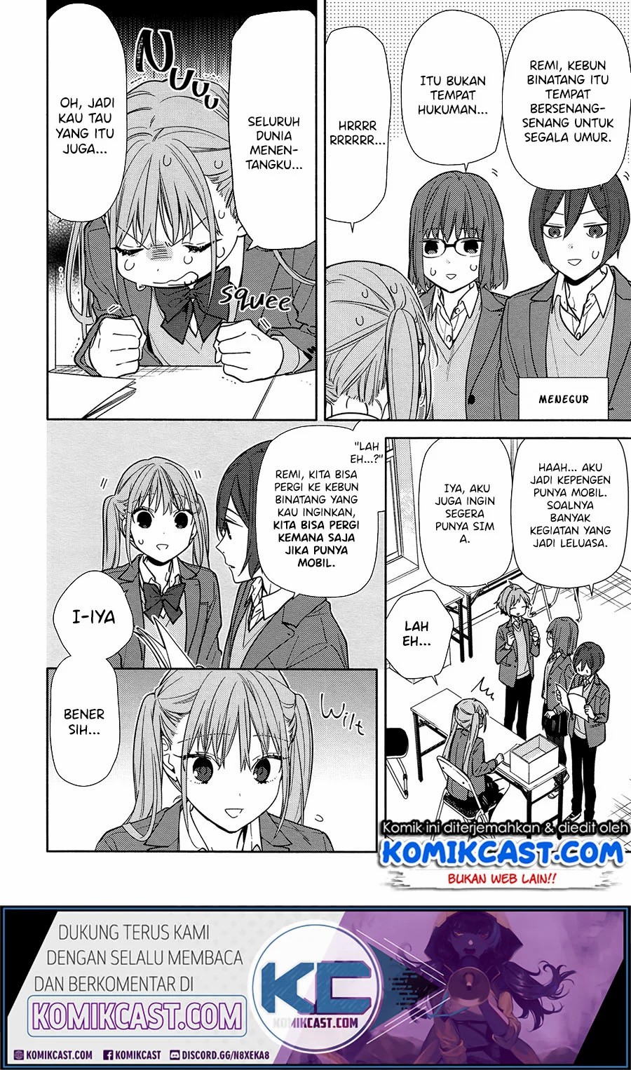 Horimiya chapter 120 halaman 12