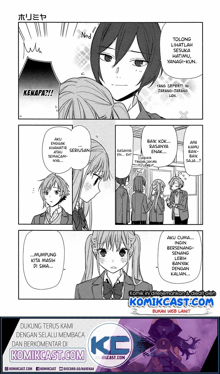 Horimiya chapter 120 halaman 15