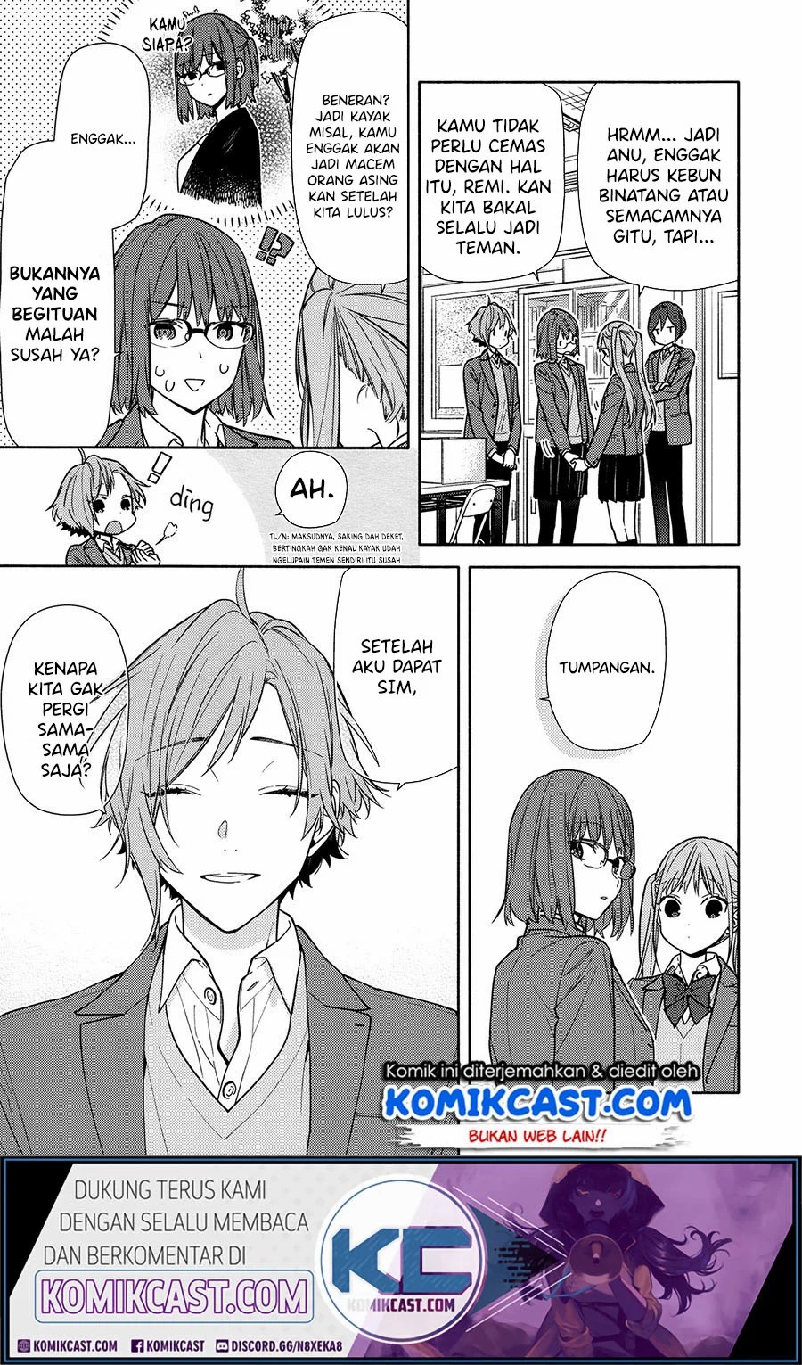 Horimiya chapter 120 halaman 17