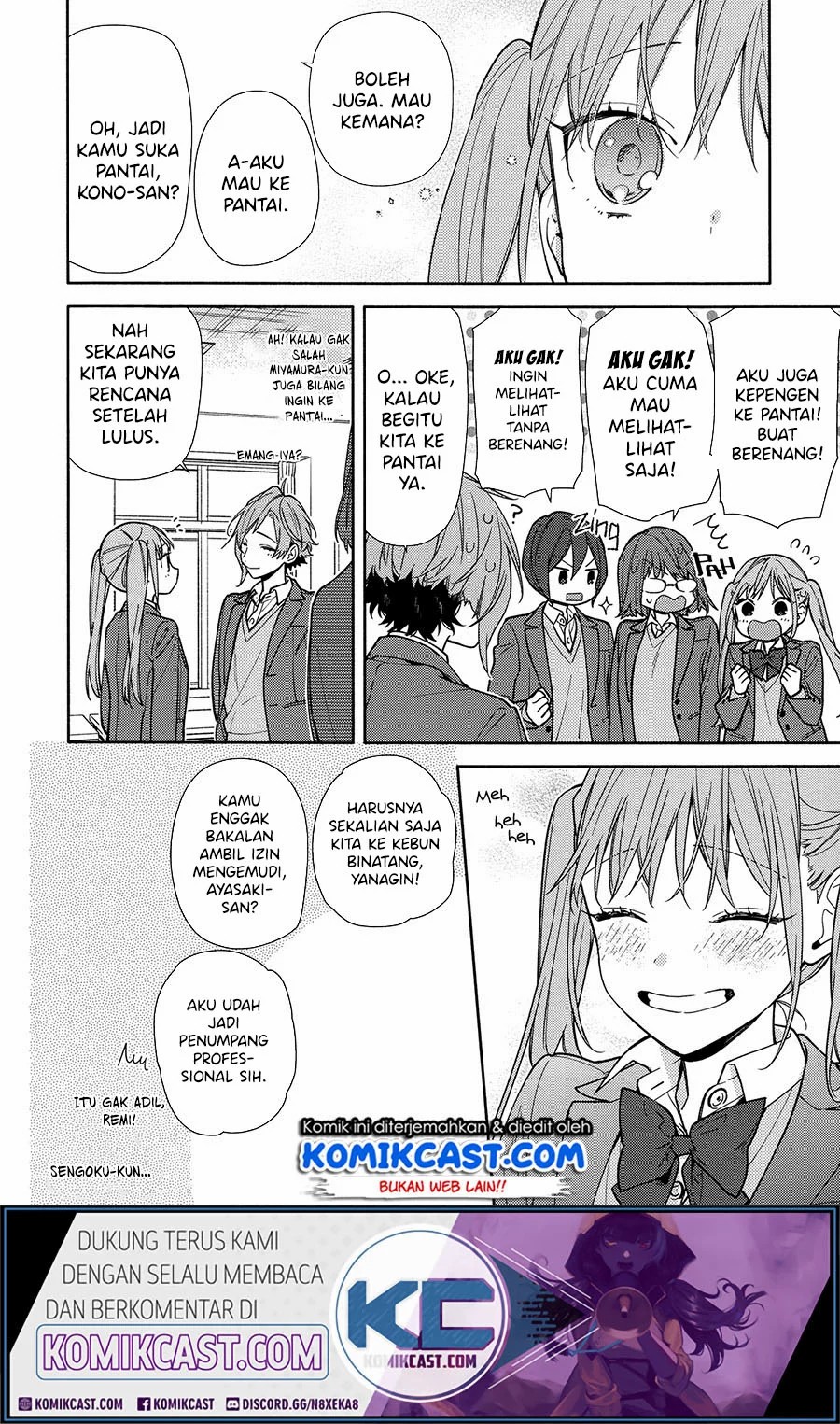 Horimiya chapter 120 halaman 18