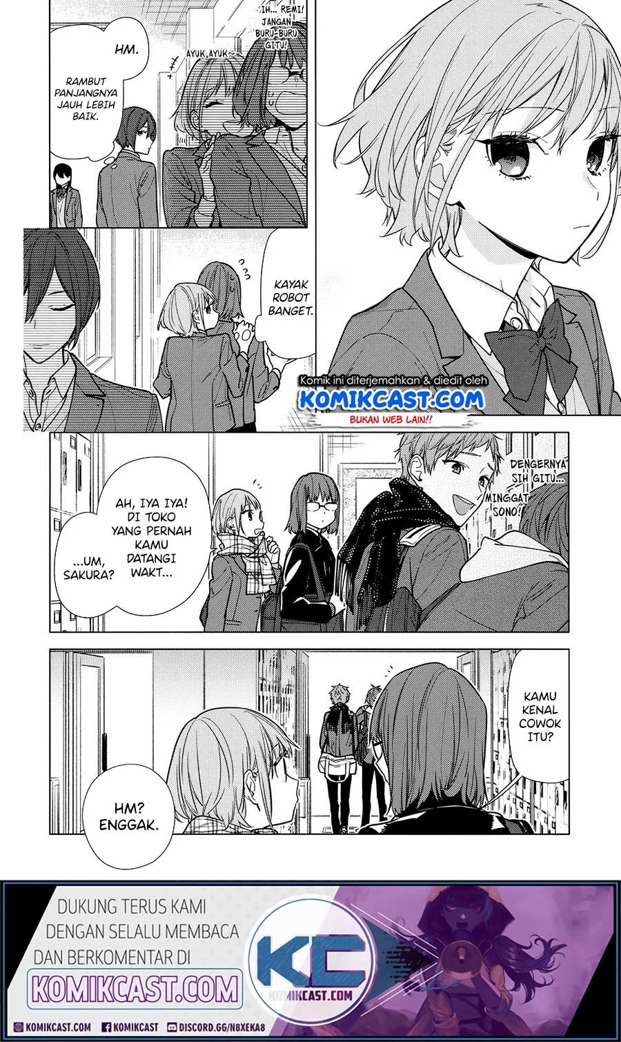 Horimiya chapter 121 halaman 13