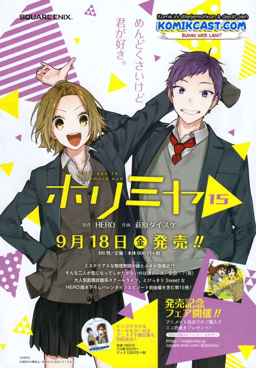 Horimiya chapter 119 halaman 8