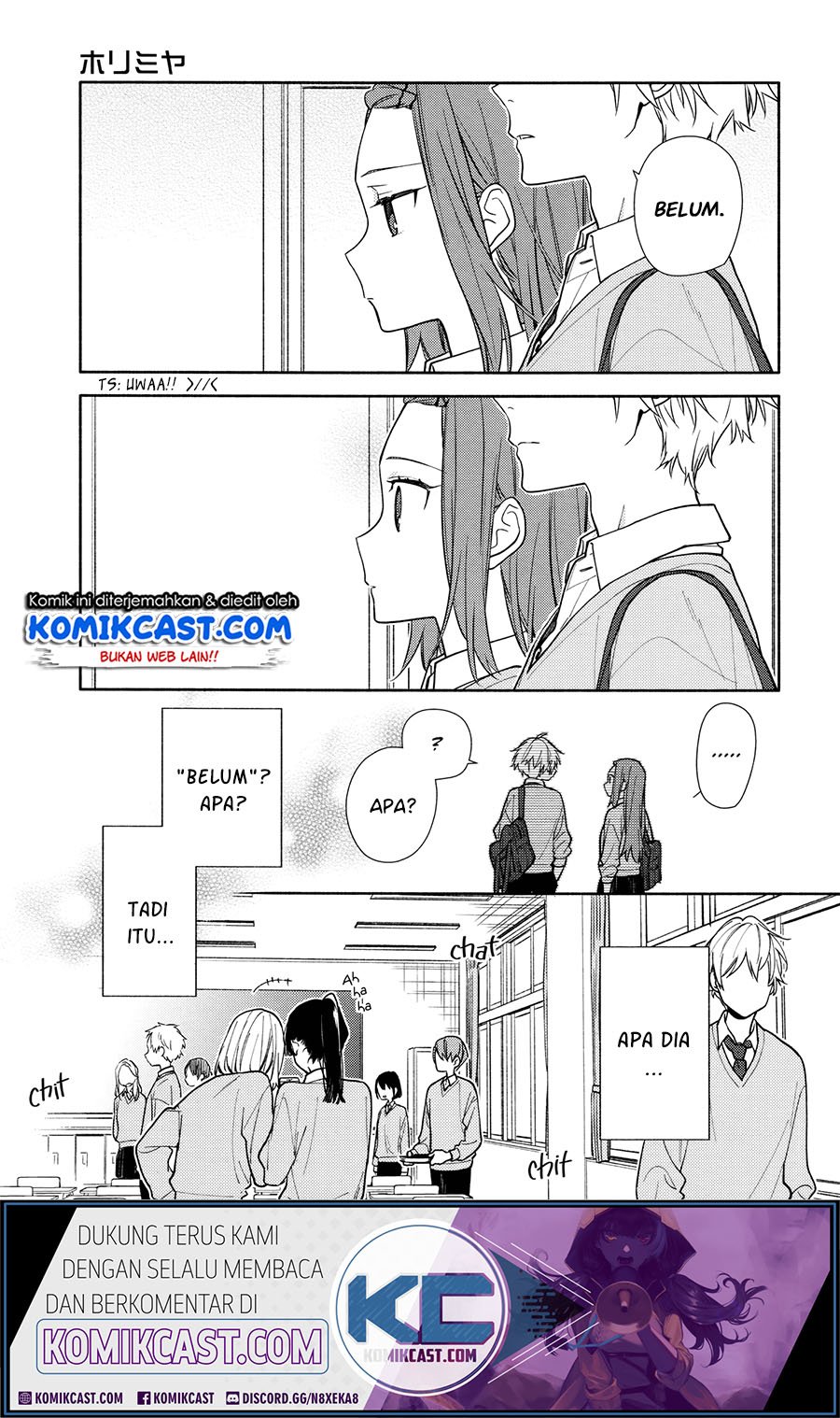 Horimiya chapter 119.6 halaman 8