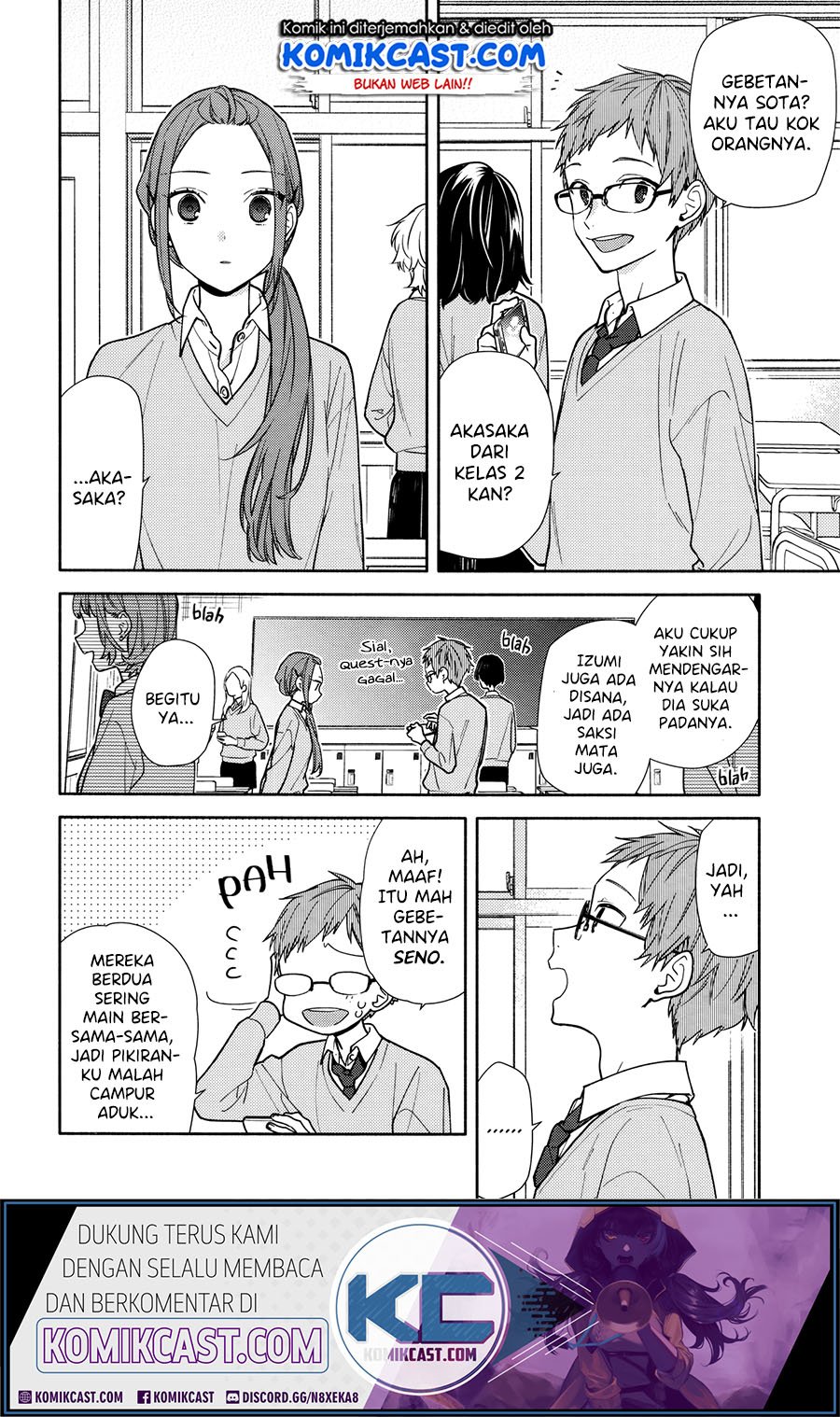 Horimiya chapter 119.6 halaman 9