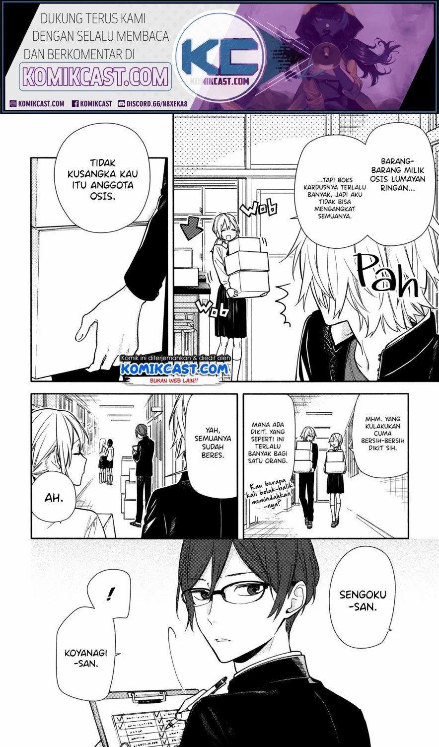 Horimiya chapter 119.7 halaman 6